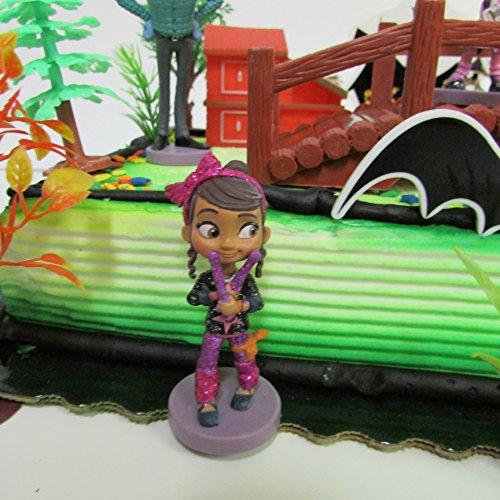 Cake Toppers Vampirina Birthday Cake Topper Set Featuring Vee and Friends Figures and Decorative Themed Accessories