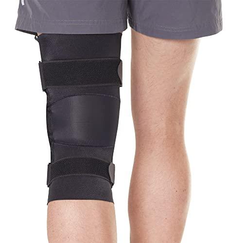 BIOSKIN Hinged Knee Brace Compression Knee Sleeve with Hinge for ACL