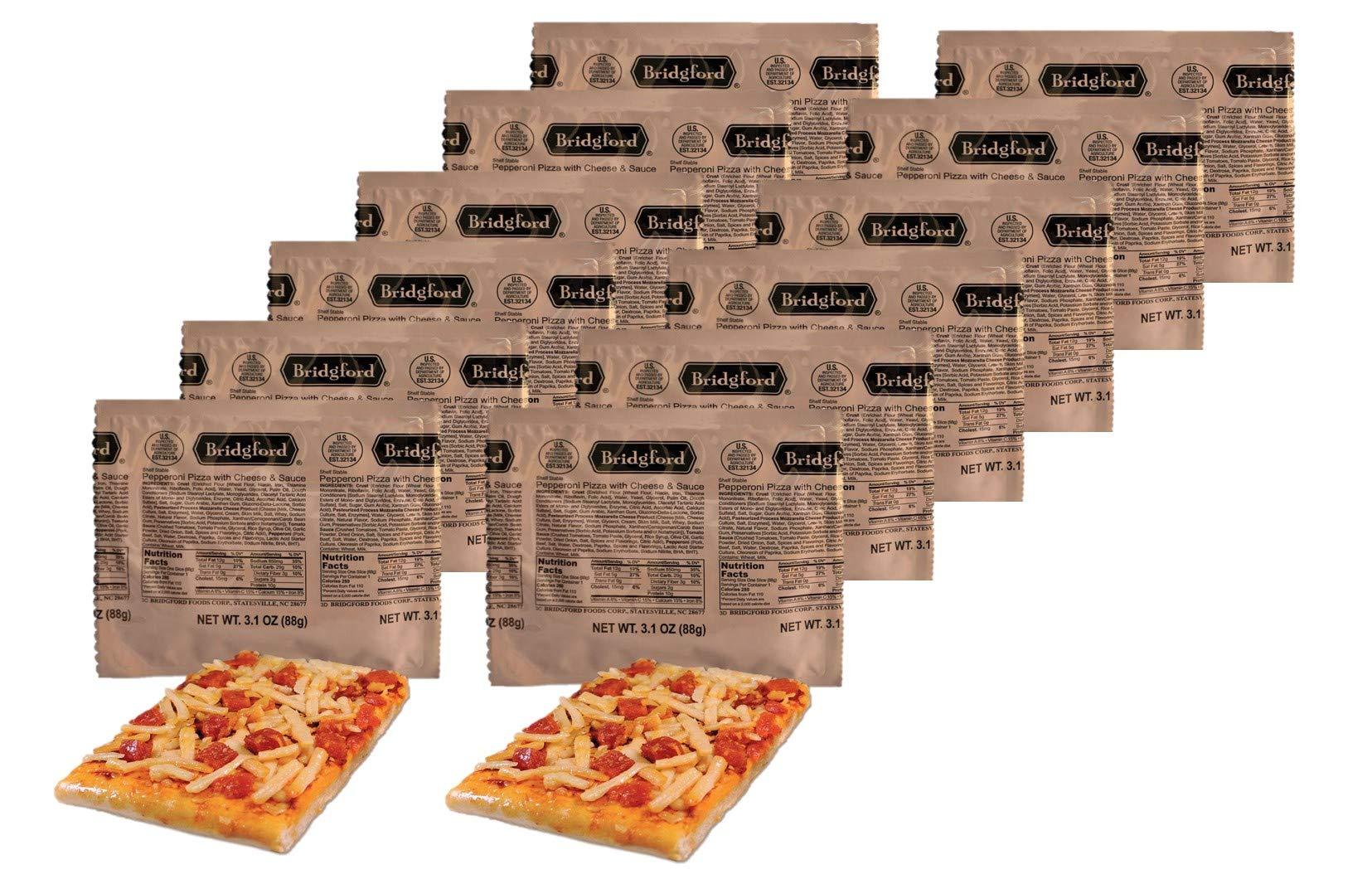Z-Ration (Zombie MRE) Pepperoni Pizza Slices / MRE 'Meal, Ready to Eat' / 3, 6, 9 or 12 pack options! (12 pack)