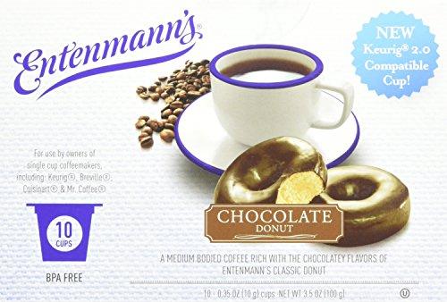 Entenmann's Entenmann's Chocolate Donut Capsule/Cup 10 Pack
