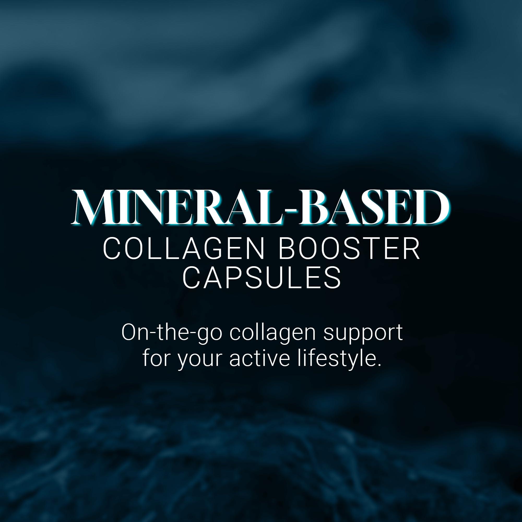 Orgono Living Silica Living Silica Collagen Booster Capsules | Ultra High Absorption | Supports Healthy Collagen and Elastin Production for Joint & Bone Support, Glowing Skin, Strong Hair & Nails (120 Count)