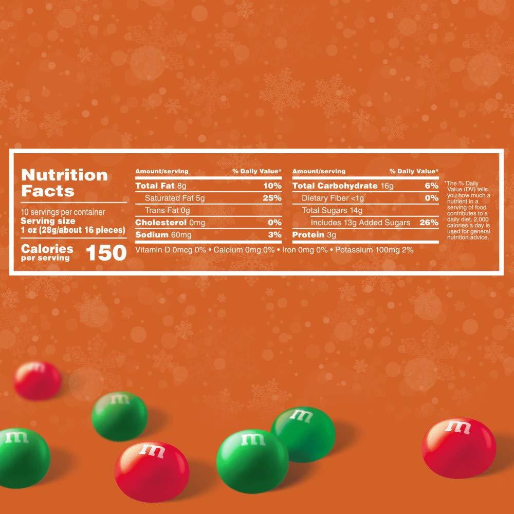 M&M'S M&M'S Peanut Butter Chocolate Christmas Candy, 10-Ounce Bag