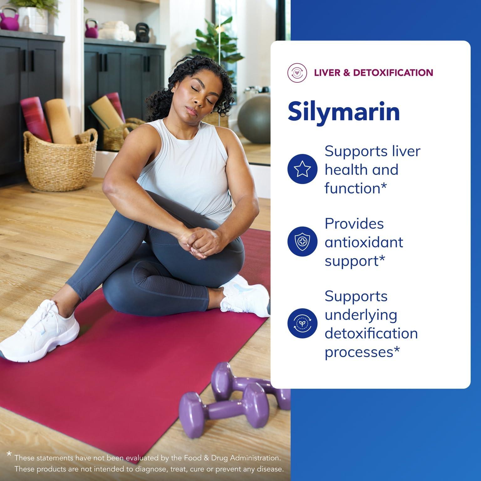 Pure Encapsulations Pure Encapsulations Silymarin - 250 mg Milk Thistle Per Capsule - Liver Health Support - Antioxidants Supplement - Non-GMO & Vegan - 120 Capsules