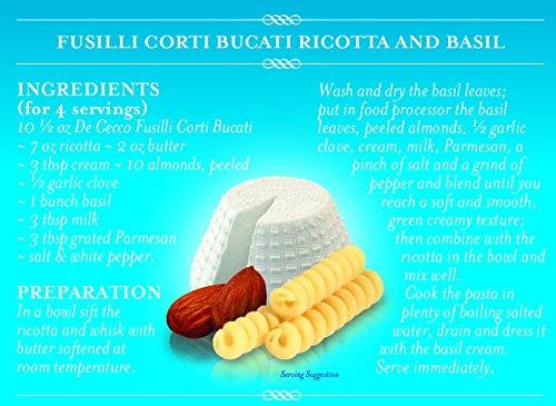 De Cecco De Cecco Pasta, Fusilli Corti Bucati, 1 Pound (Pack of 5)