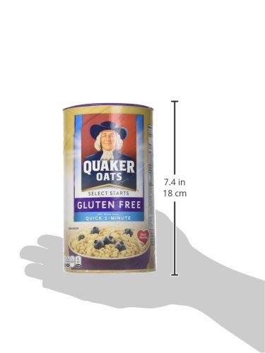 Quaker Quaker Oats Select Starts Quick One Minute Oaks GLUTEN FREE