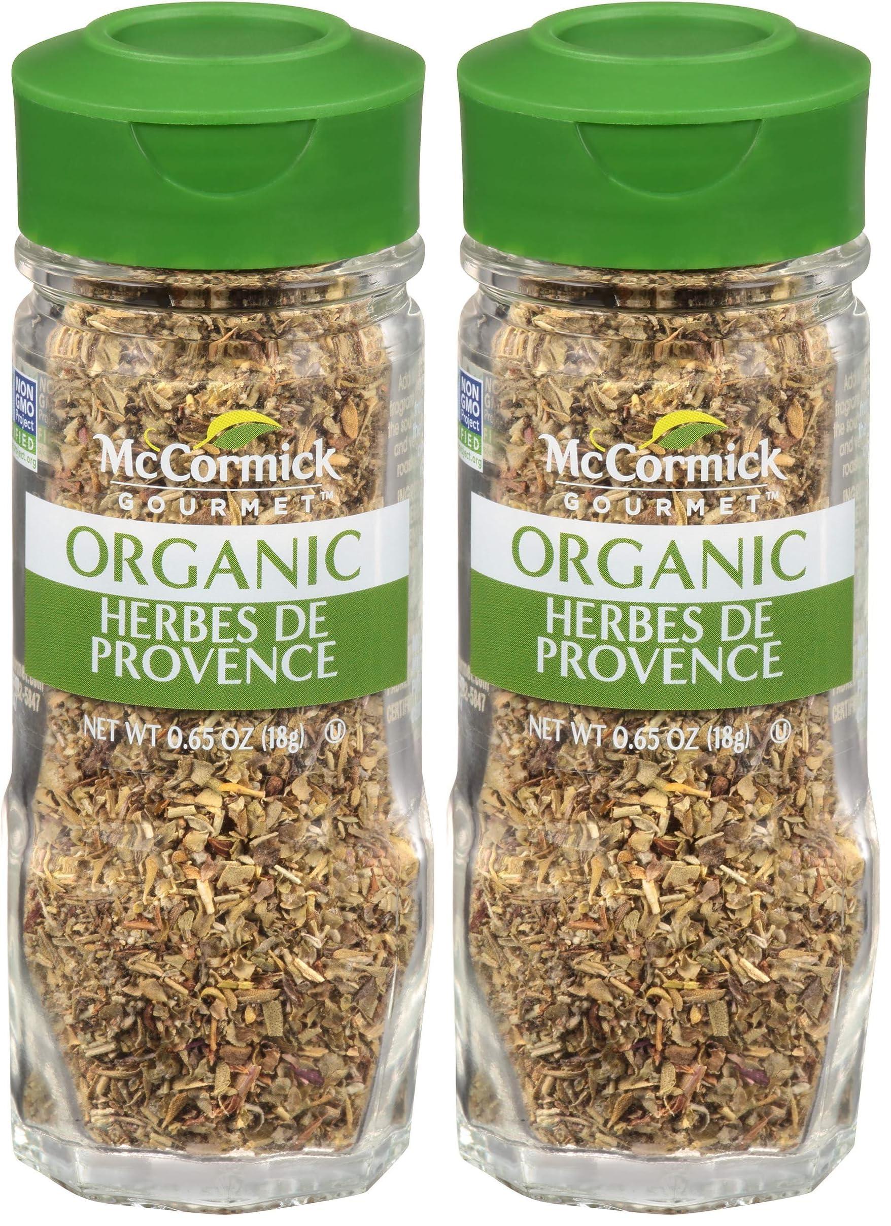 McCormick Gourmet McCormick Gourmet Organic Herbes De Provence, 0.65 Oz (Pack of 2)