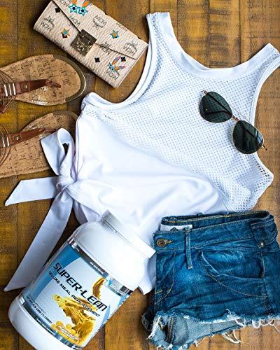 G6 Sports G6 Sports Nutrition Super-Lean Deluxe Meal Replacement (32g Protein, 7g Fiber, 25 Added Vitamins & Minerals) – 2.5lb Jar – Peanut Butter Milkshake