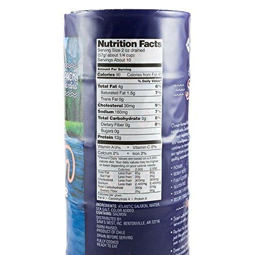 Member's Mark Member's Mark Canned Atlantic Salmon (7 Ounce Can, 5 Pack)