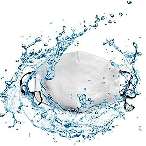 Lofiu Lofiu 5pcs Reusable Sport Outdoor Printed Cover for Dust Protection Washable Elastic Earloop Balaclava (M)