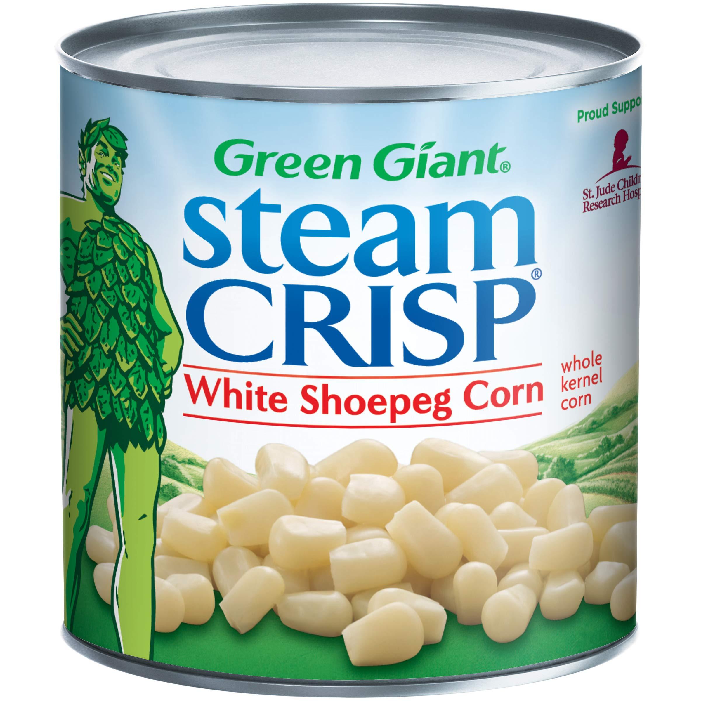 Green Giant Green Giant SteamCrisp White Shoepeg Whole Kernel Corn, 11 Ounce Can (Pack of 12)