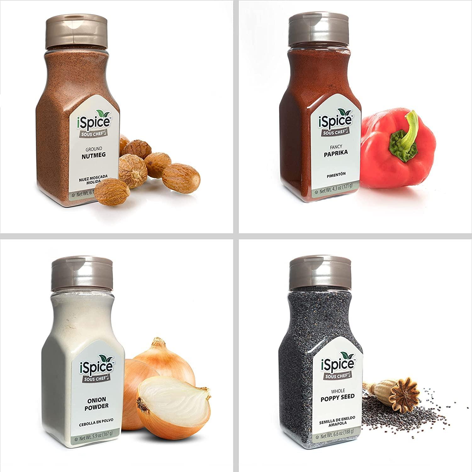 iSpice iSpice Starter Spice Set- Herb Spices and Seasonings Sets, Spices Set For Gifts Home Basic Seasonings for Cooking… (24 Pack Kitchen Fusion)