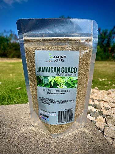 Jahno Herbs Jamaican Guaco Mikania (Wildcrafted, Air-Dried, Alkaline Herb)