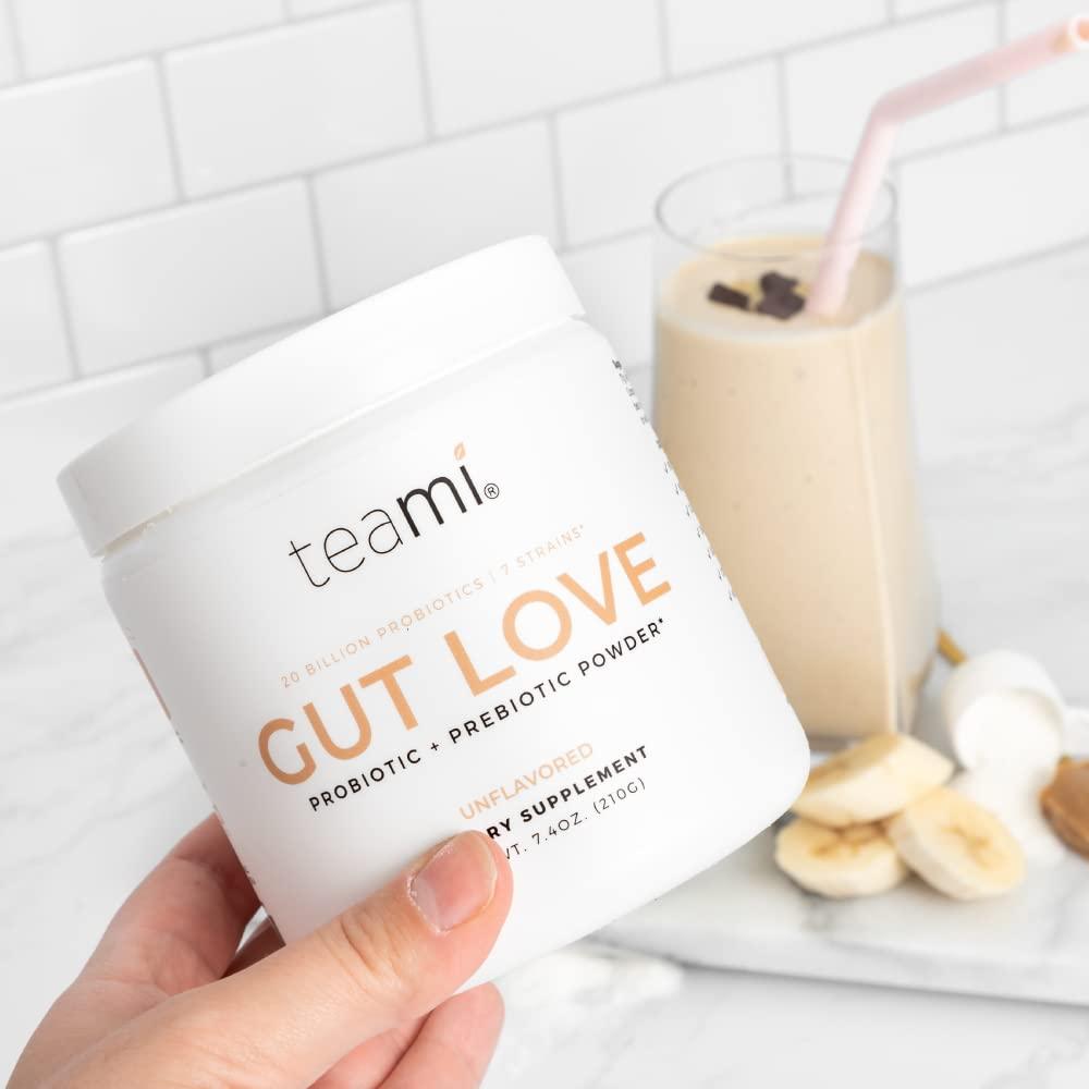 Teami Teami Prebiotic and Probiotic Gut Love (7.40 Ounce, Unflavored)