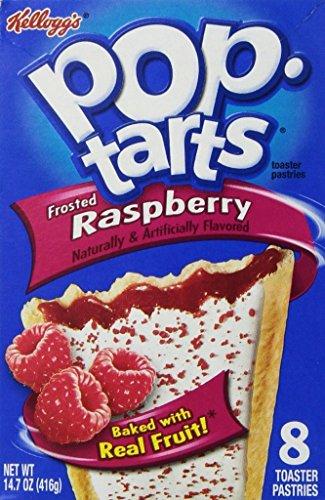 Pop-Tarts Kellogg's Pop-Tarts Frosted Raspberry Toaster Pastries 8 ct pack of 2 14.7oz