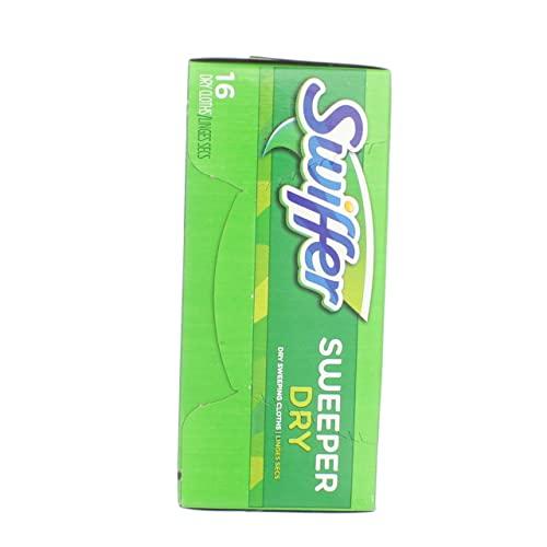 Swiffer Swiffer Dry Sweeping Disposable Cloths 16 ct (Pack of 12), Natural, 12