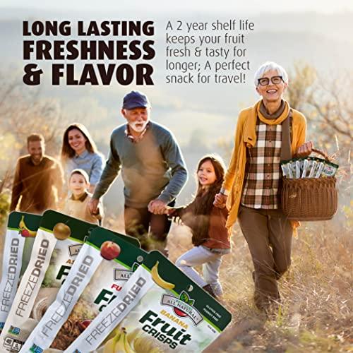 Brothers-ALL-Natural Brothers-ALL-Natural Fruit Crisps, Fuji Apple and Cinnamon, 0.35 Ounce (12 count, Pack of 2)