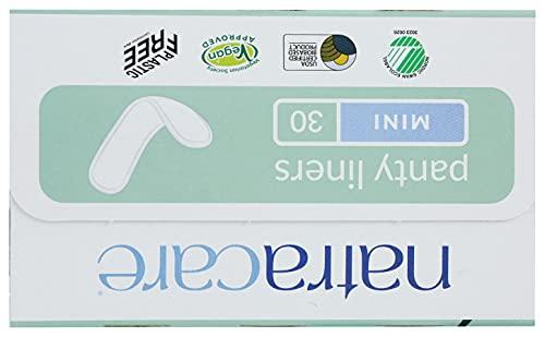NATRACARE NATRACARE Mini Pant Liners, Unscented, (Pack of 30)