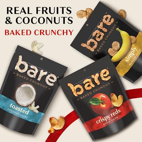 Bare Bare Baked Crunchy, Fruit Variety Pack, 0.53 Ounce (Pack of 16)