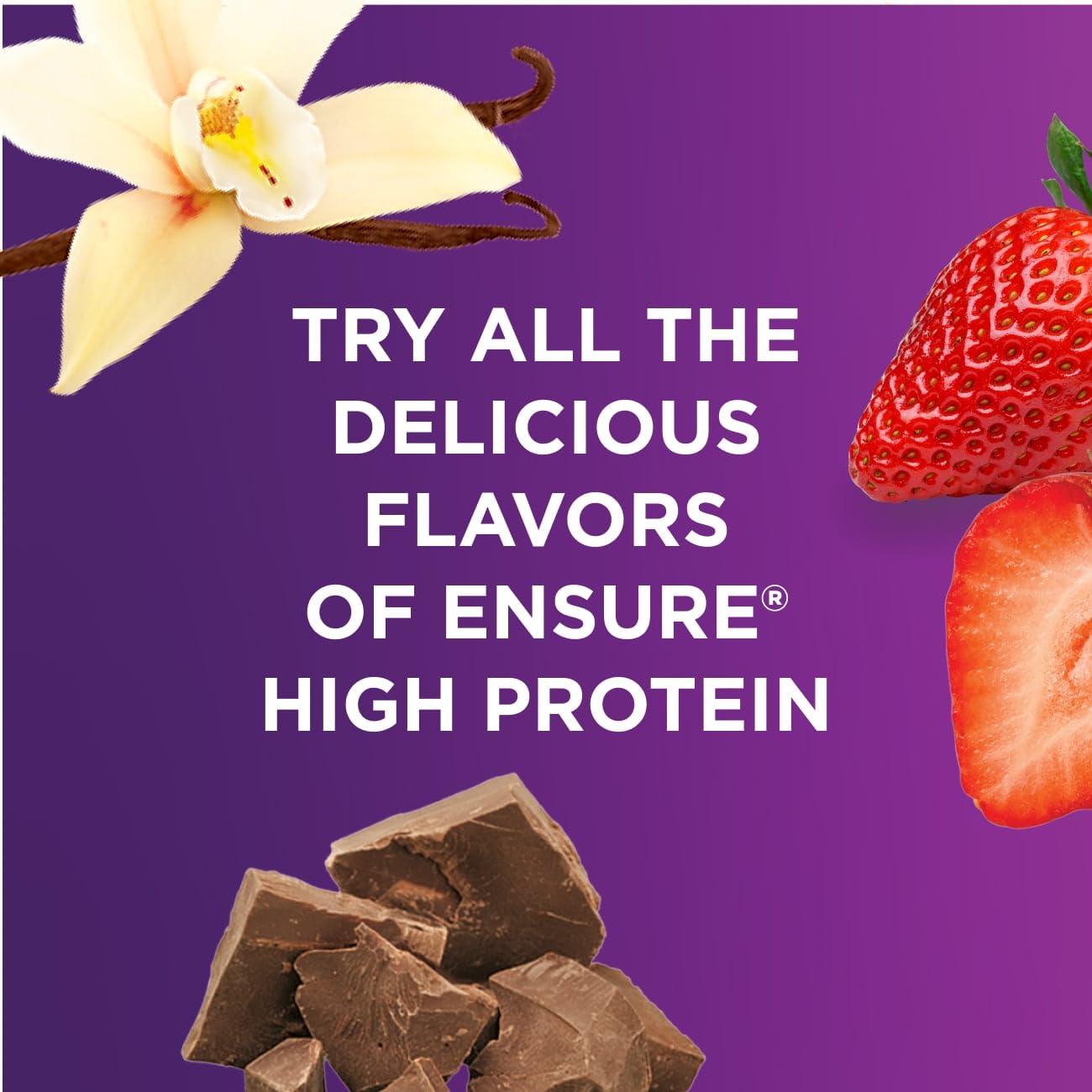 Ensure Ensure High Protein Vanilla Nutrition Shake With Fiber | 24 Pack