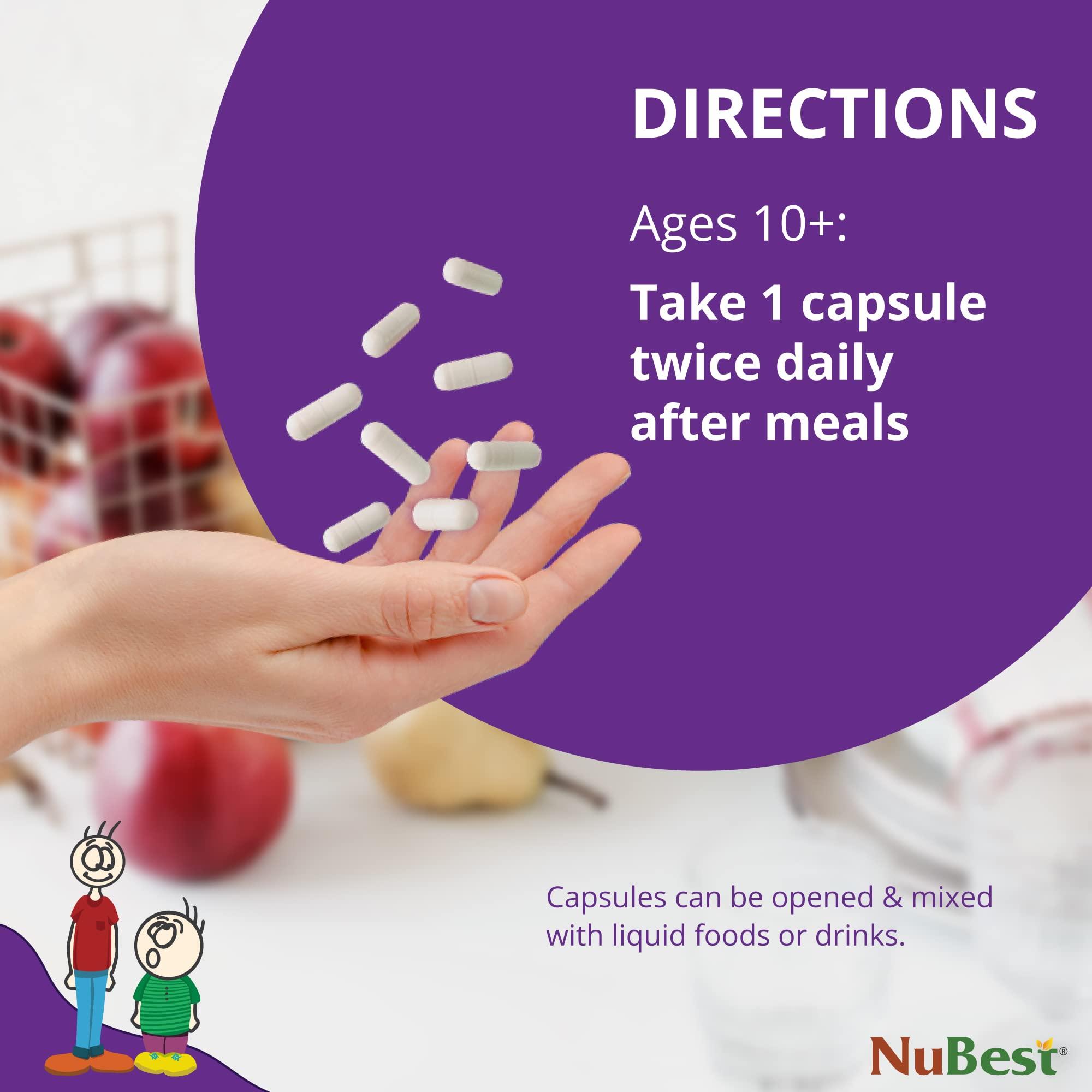 NuBest NuBest Tall 10+ - Advanced Bone Strength Formula - Supports Immunity, Healthy Development & Optimal Wellness - for Children (10+) & Teens Who Drink Milk Daily - 2 Pack | 2 Months Supply