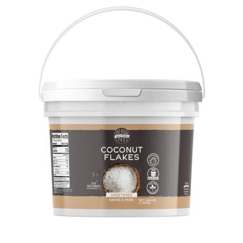 BIRCH & MEADOW Birch & Meadow 1 Gallon, Coconut Flakes, Sweetened, Baking & More