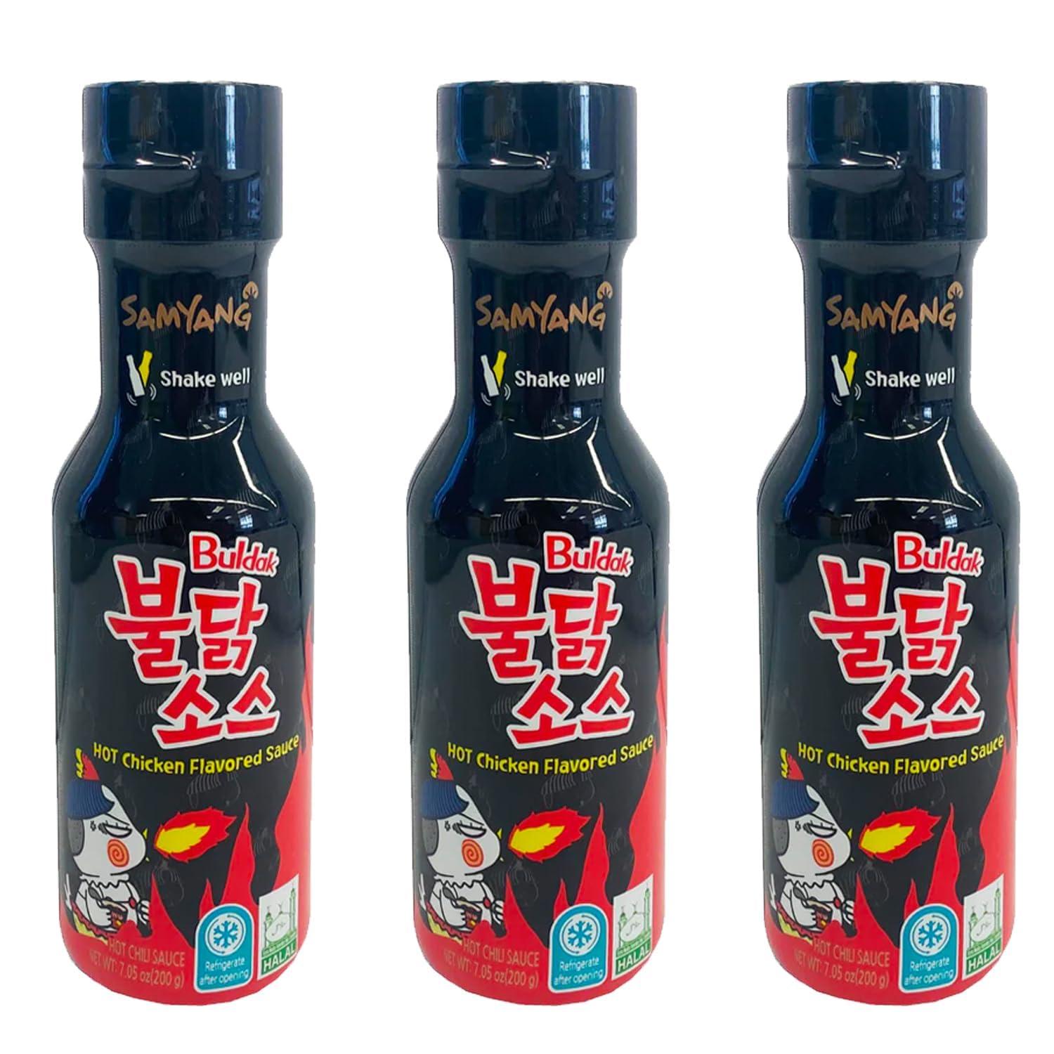 Samyang Samyang Buldak Spicy Chicken Sauce Original 7.05 oz x3 Bottles