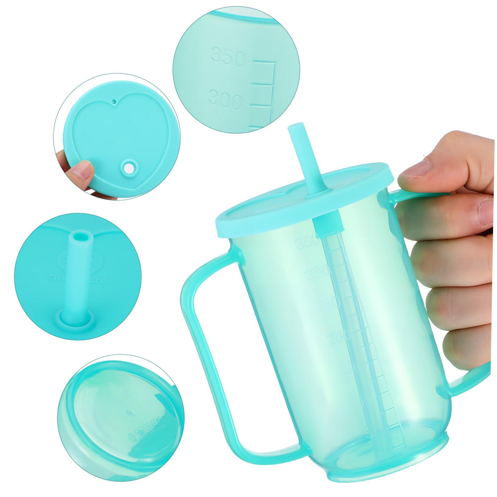 Angoily Angoily Elderly Care Cup Unbreakable Drinking Cup Liquid Feeding Cup Choking Prevent Cup Convalescent Feeding Cup Disabled Patient Water Cup Cups Maternity Drink Water Cup Drinking Mug