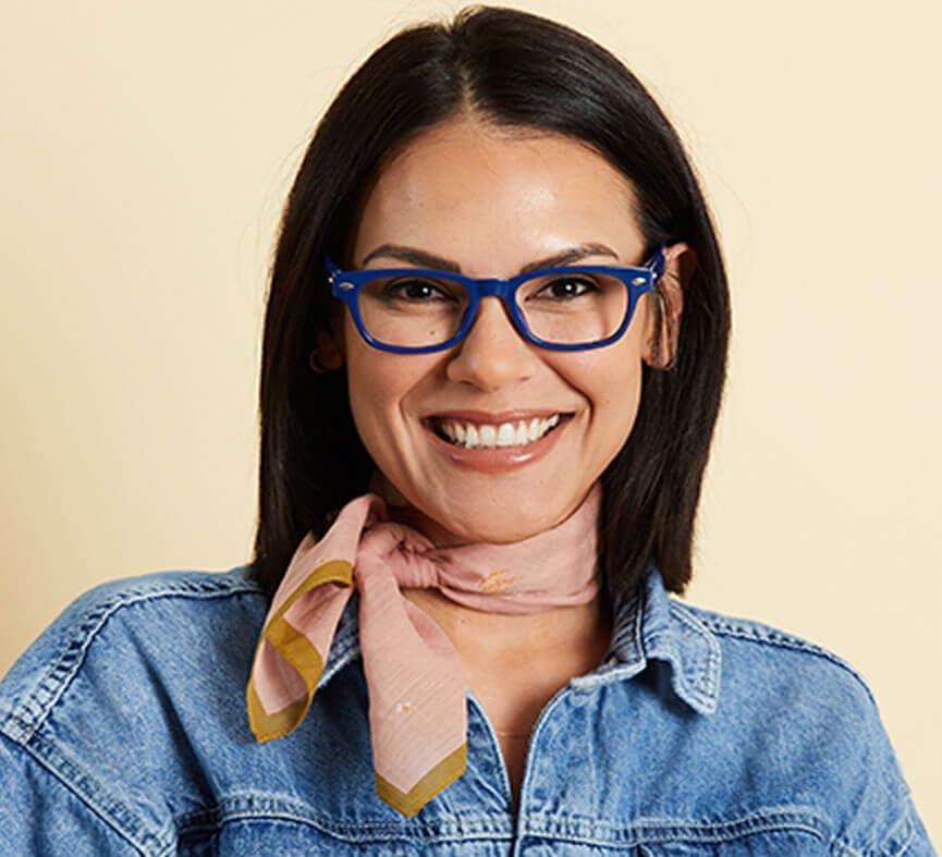 Peepers by PeeperSpecs Peepers by PeeperSpecs Clark Blue Light Blocking Reading Glasses, Blue +2.00