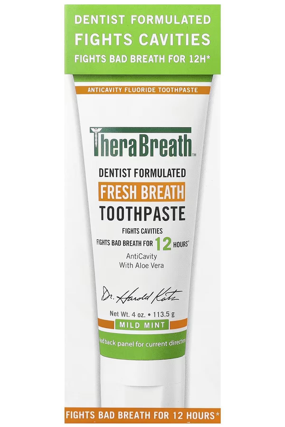 TheraBreath TheraBreath Fresh Breath Toothpaste 4 oz