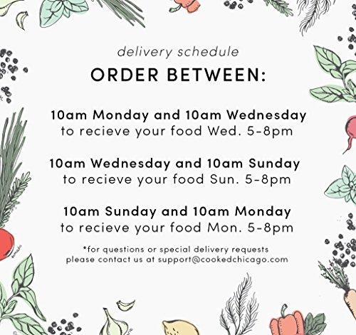 COOKED Chicago Meal Packages 1 Day Juice Cleanse