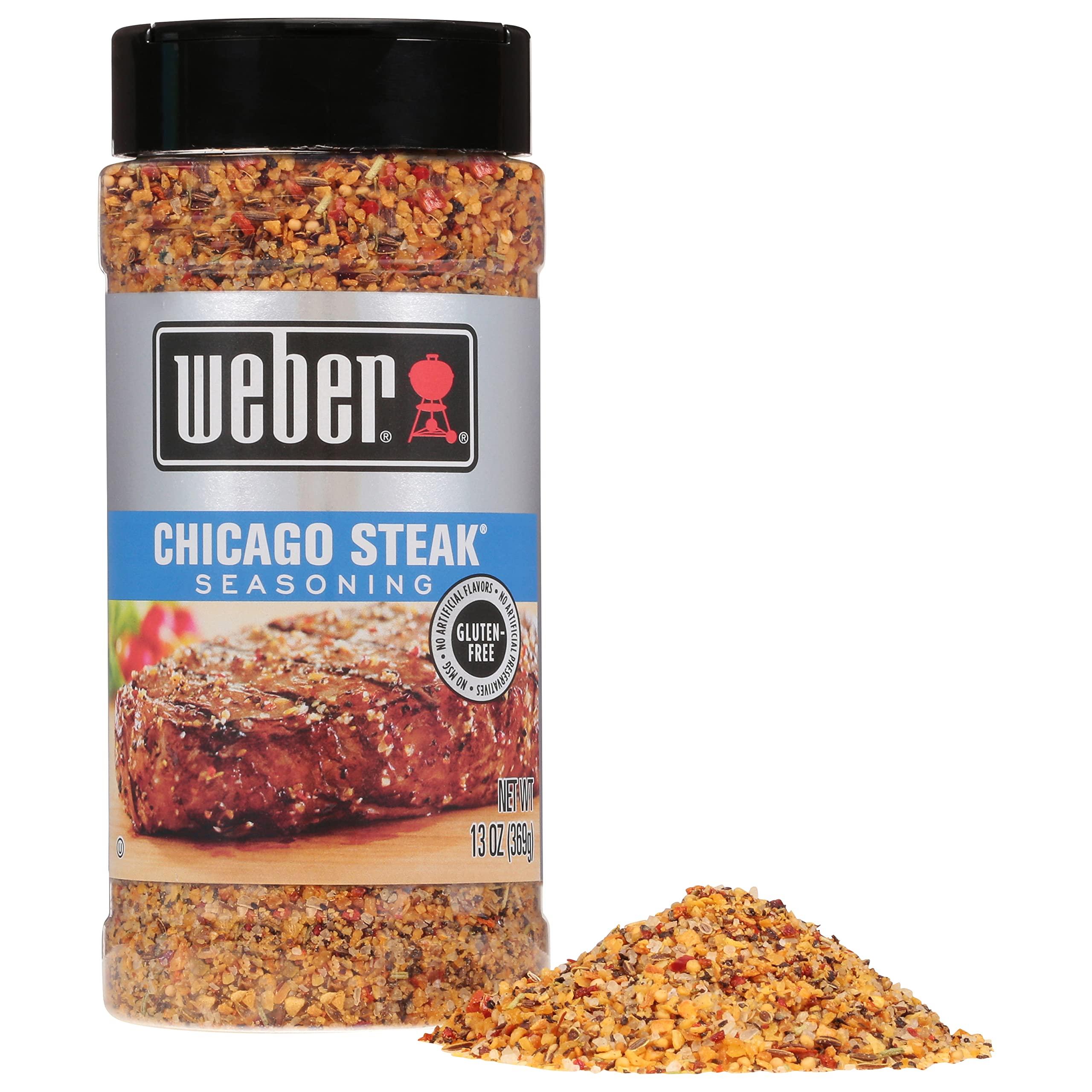 Weber Weber Chicago Steak Seasoning, 13 Ounce Shaker