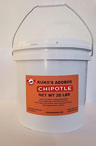 Kuko's Adobos Marinades & spice seasonings Chipotle Adobo Marinade concentrate chili paste commercial use bulk 20lbs
