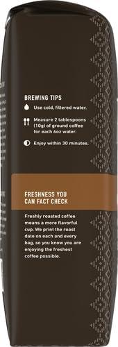 Peet\'s Coffee Peet\'s Coffee, Dark Roast Ground Coffee - Major Dickason\'s Blend 36 Ounces (2 Bags of 18 Ounces)