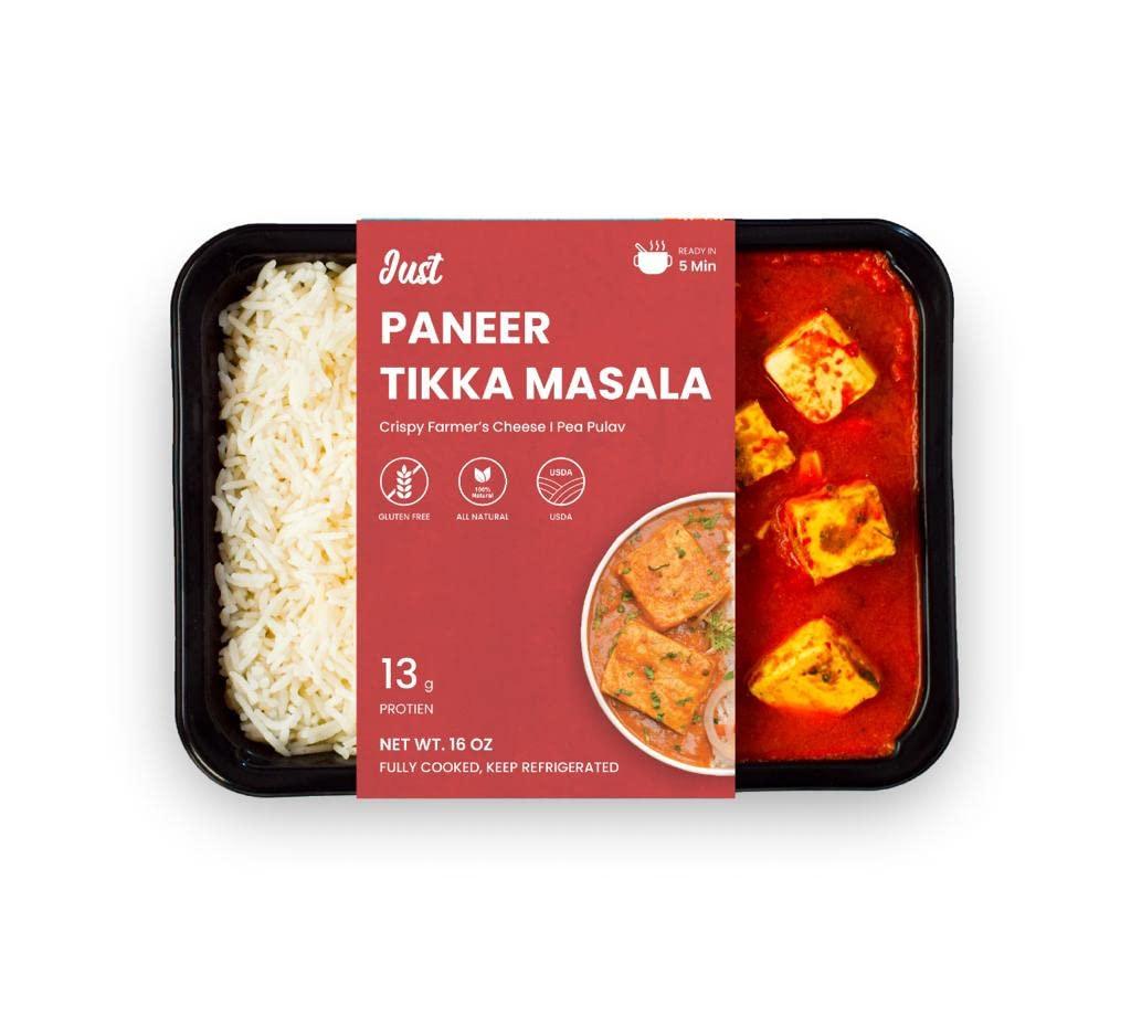 Quicklly Ready To Eat Indian Meal Special - Butter Chicken & Paneer Tikka Masala - Gluten Free - (Butter Chicken - 2 Packs & Paneer Tikka Masala - 2 Packs) - Pack of 4