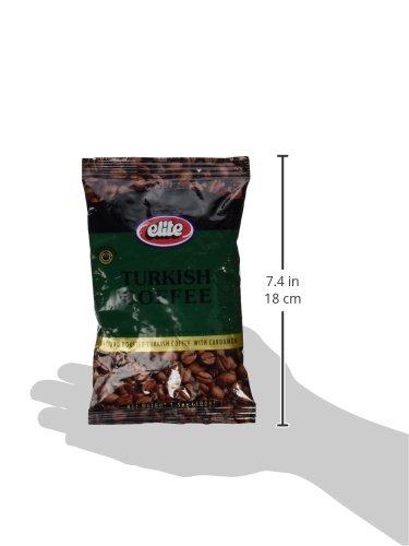 ELITE Elite Turkish Coffee With Cardomom, 3.5oz Bag
