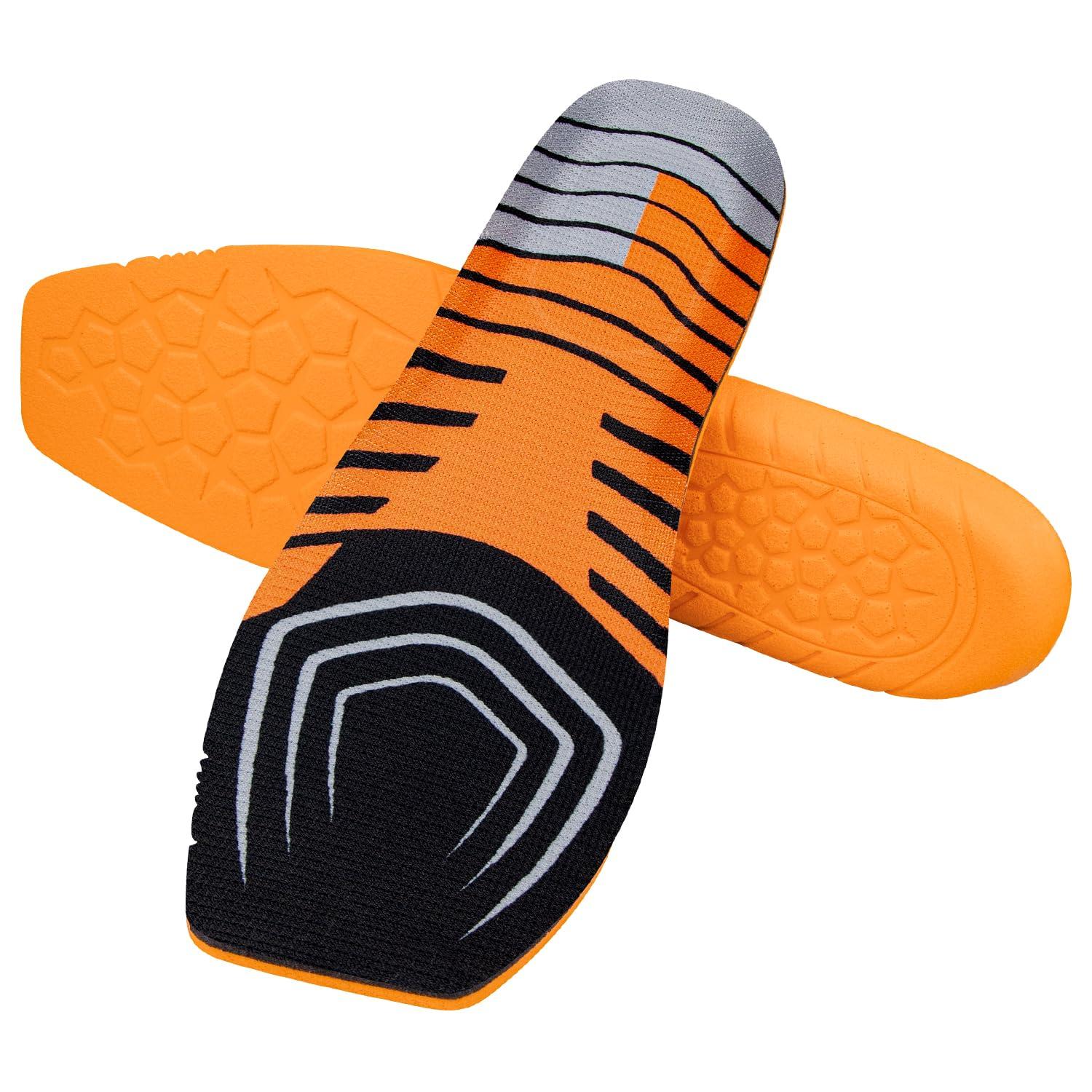 Endoto Endoto Square Toe Boot Insoles for Ariat Men\'s Shoes Replacement, Footwear Inserts Comfort & Foot Pain Relief(Size:M11-EU44.5)