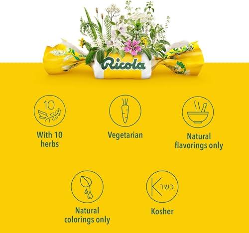 Ricola Ricola Original 21 Count Max Swiss Cherry 34 Count Throat & Cough Drops Bundles