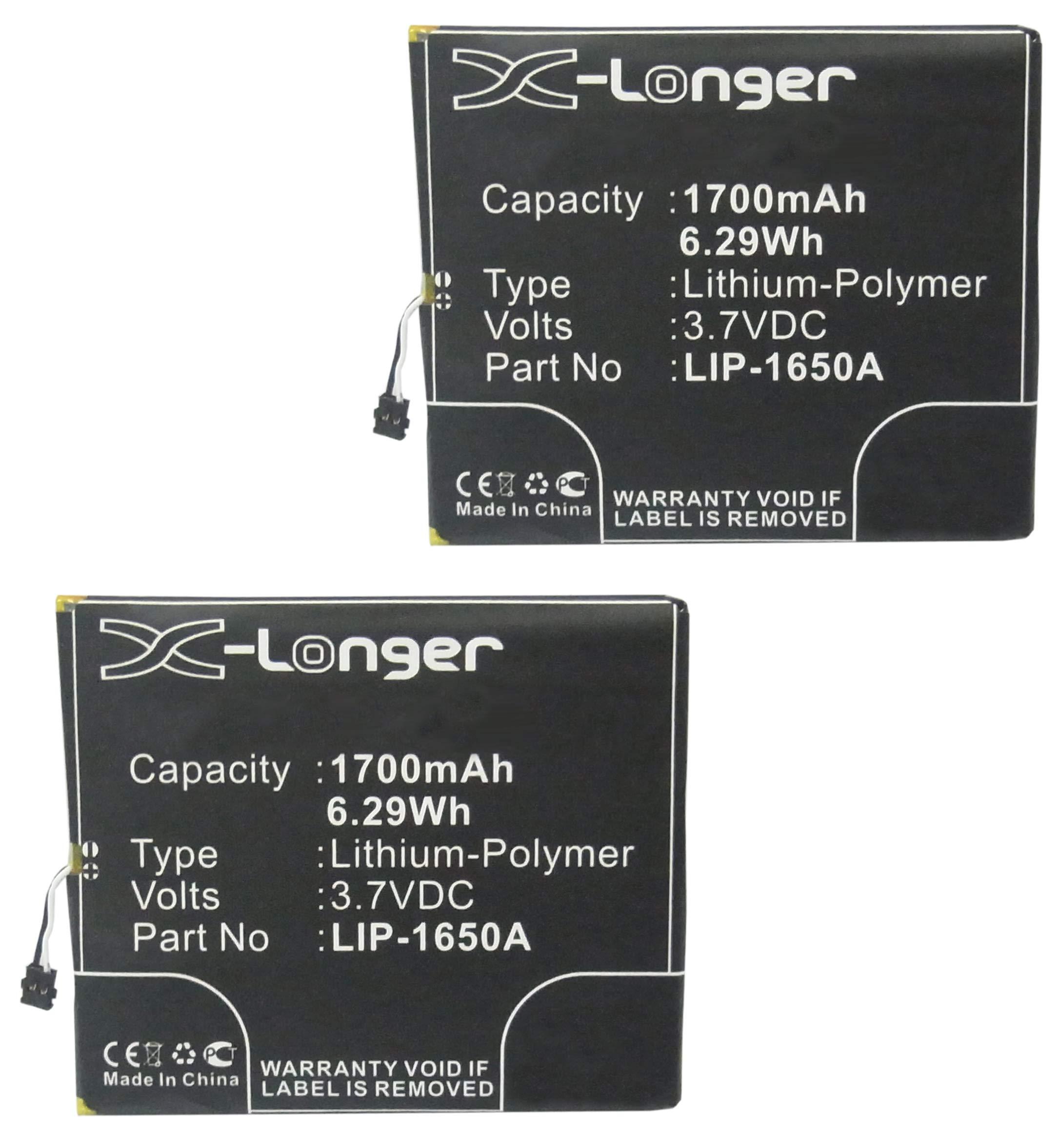 Synergy Digital Synergy Digital Wireless Router Batteries, Works with Clear Spot IFM-930CW Wireless Router, (Li-Pol, 3.7V, 1700 mAh), Combo-Pack Includes: 2 x SDWR-P1555 Batteries