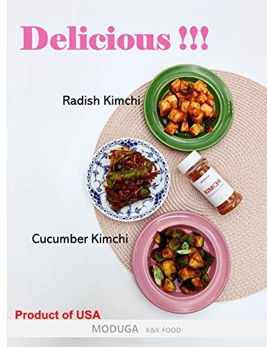 MODUGA MODUGA's Gourmet Korean Kimchi Seasoning(#1 Original, 1.76Oz (pack of 2)), Kimchi Seasoning Mix Powder, Kimchi Sauce, Rich taste & Healthy seasoning mix, yummy BBQ dry rub for vegetables and meats