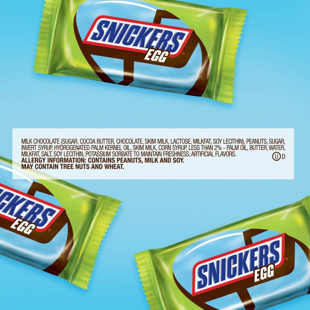 Snickers SNICKERS Easter Eggs Caramel Chocolate Candy Multi-Pack, 6.6 oz, 6 ct
