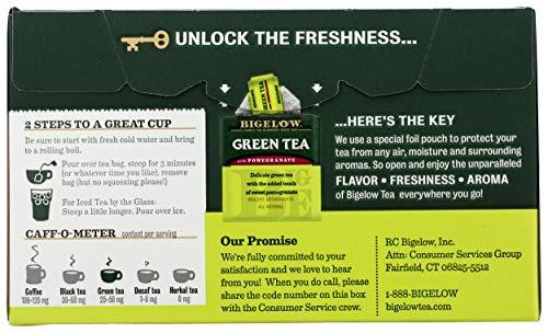 Bigelow Tea Bigelow Green Tea with Pomegranate Tea Bags, 20 ct