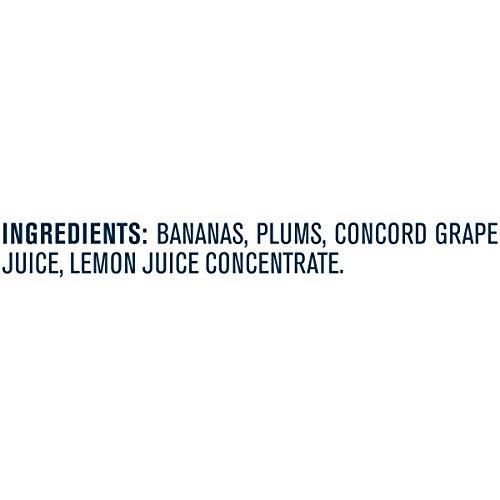 Gerber Gerber 2nd Foods Fruits Banana, Plum & Grape Pureed Baby Food, 4 Ounce (Pack of 16)