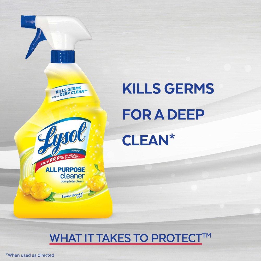 Lysol Lysol All Purpose Cleaner Spray, Lemon Breeze, 32oz