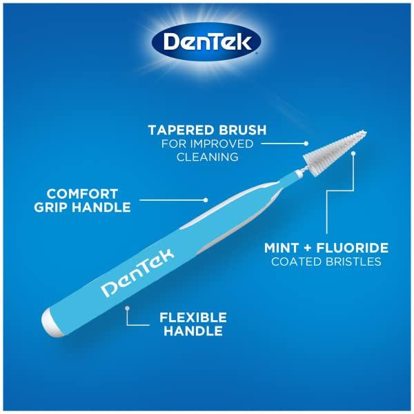 DenTek DenTek Easy Brush Wide Interdental Cleaners 16 Count (Pack of 2)