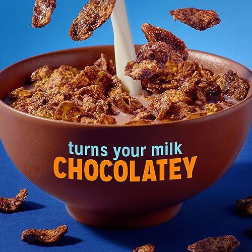 Frosted Flakes Kellogg\'s Frosted Flakes Breakfast Cereal, Kids Cereal, Family Breakfast, Chocolate Milkshake, 12.2oz Box (1 Box)