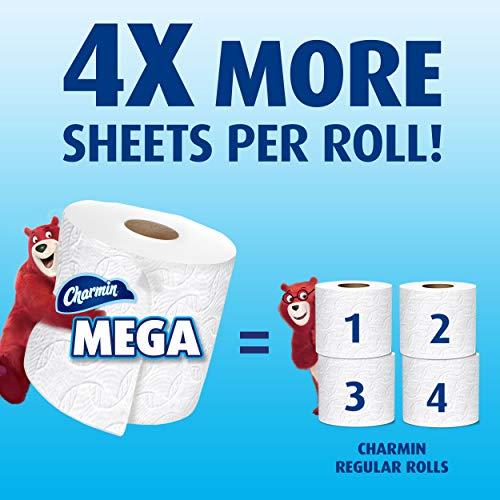 Charmin Charmin Ultra Strong Toilet Paper 18 Mega Rolls, 286 Sheets per roll