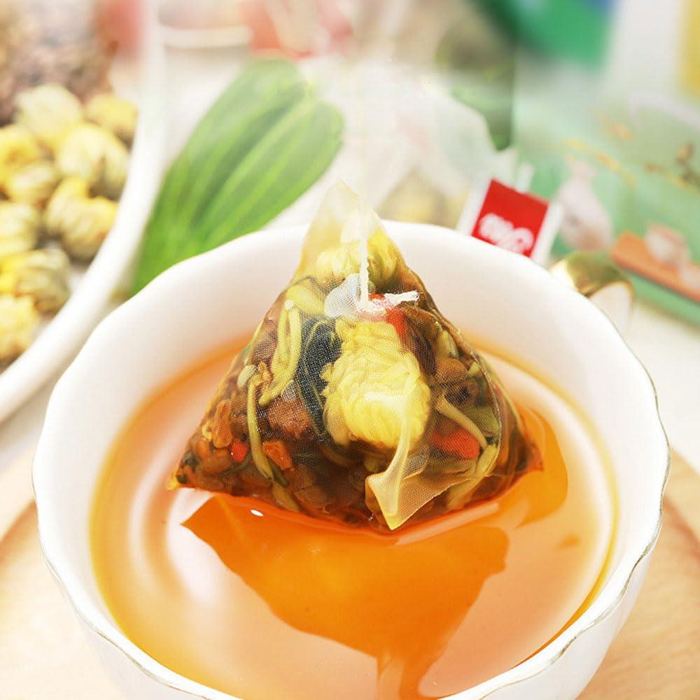 SIFANGDA SIFANGDA Chrysanthemum Cassia Seeds Tea Bags 14.1oz (400g / 8g25P2) -Pure Natural Herbal Liver Detox Tea-Caffeine Free Nourishing Liver Tea