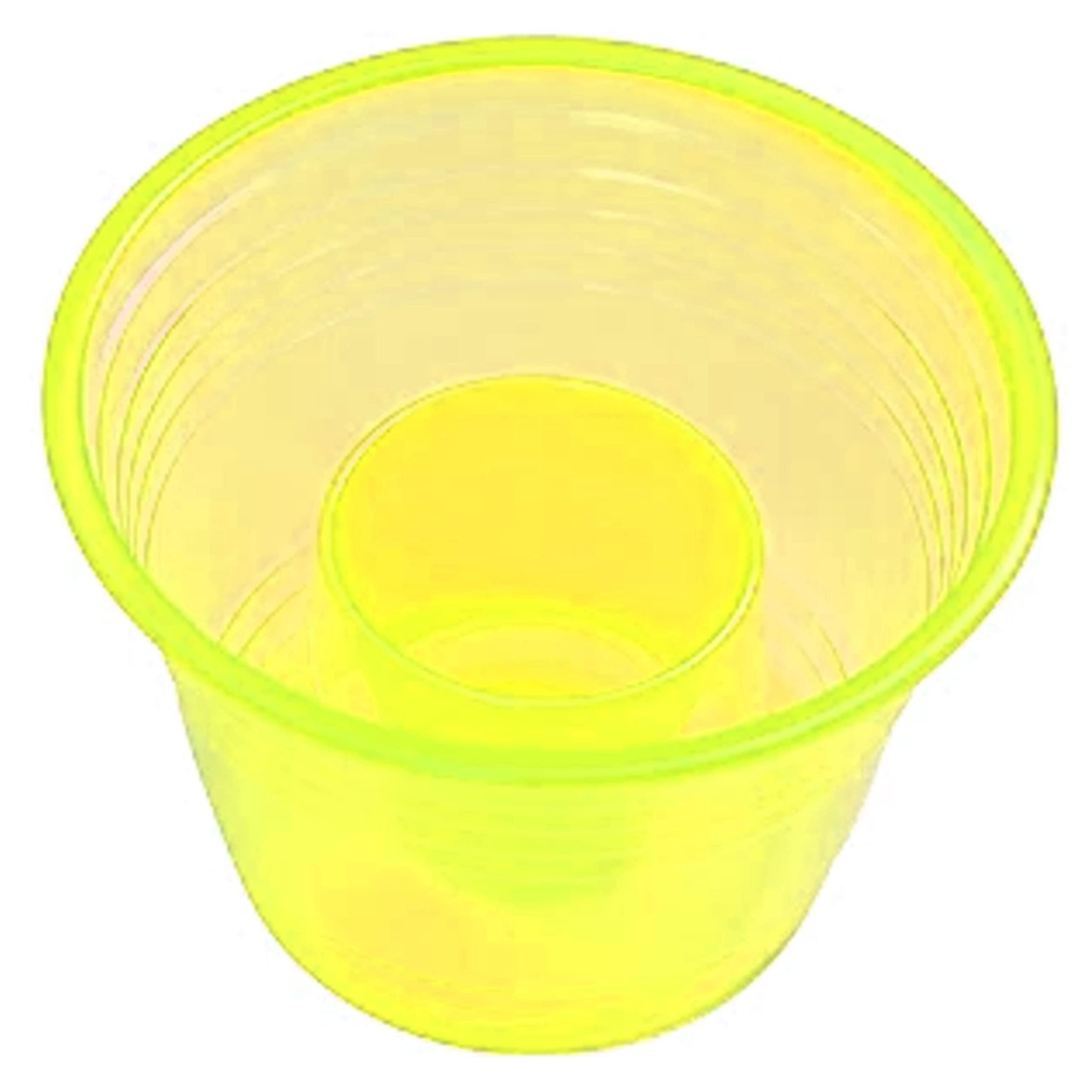 Generic 100 Neon Shot Glasses Cups Jager Bomb Blaster Disposable Party Drink 2.75oz 1oz