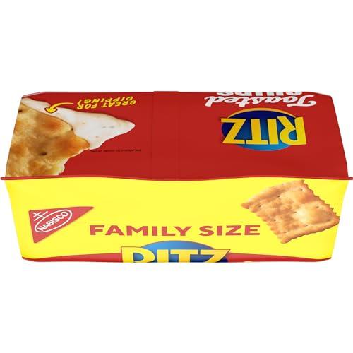 Ritz RITZ Toasted Chips Original Crackers, Family Size, 11.4 oz