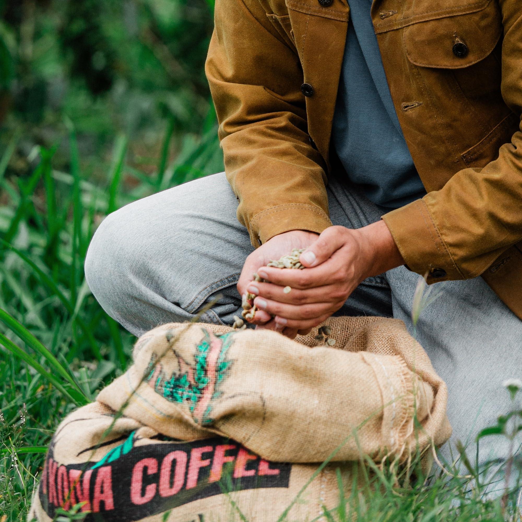 ROYAL KONA COFFEE FOR ROYALTY ROYAL KONA COFFEE - Medium Roast Ground Coffee, Mountain Roast Flavor, 8 Ounce